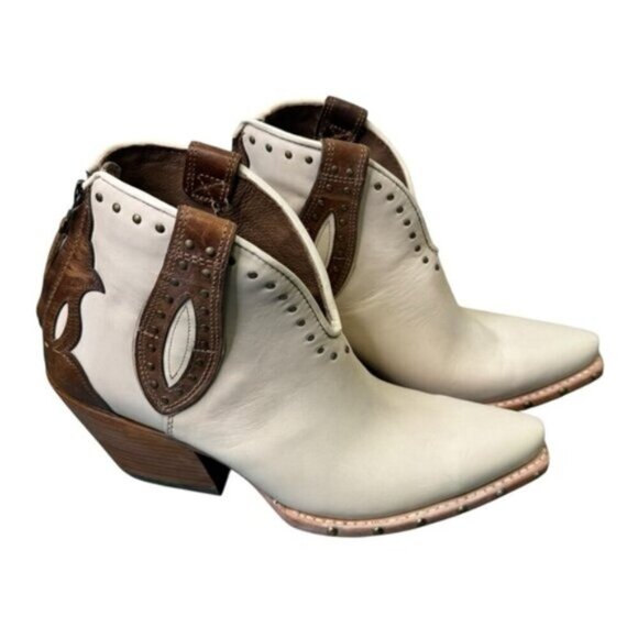 Ariat Greeley Western Boot Size 10B Southwestern Coastal Cowgirl - Picture 1 of 12